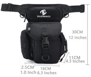 Idealna poliesterska taktička torbica za noge za motocikle, planinarenje itd