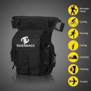Premium canvas je super odolná ľahká taška Tactical Drop Leg Pouch Bag
