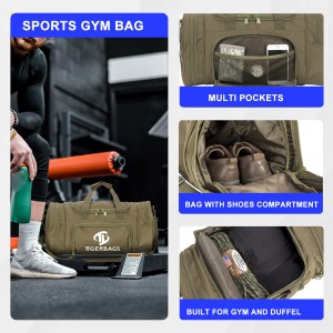 کیف بدنسازی کیف دوفل تاکتیکی کیف ورزشی مسافرتی دافل تاکتیکی