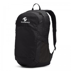 Black computer backpack travel backpack malakas matibay custom