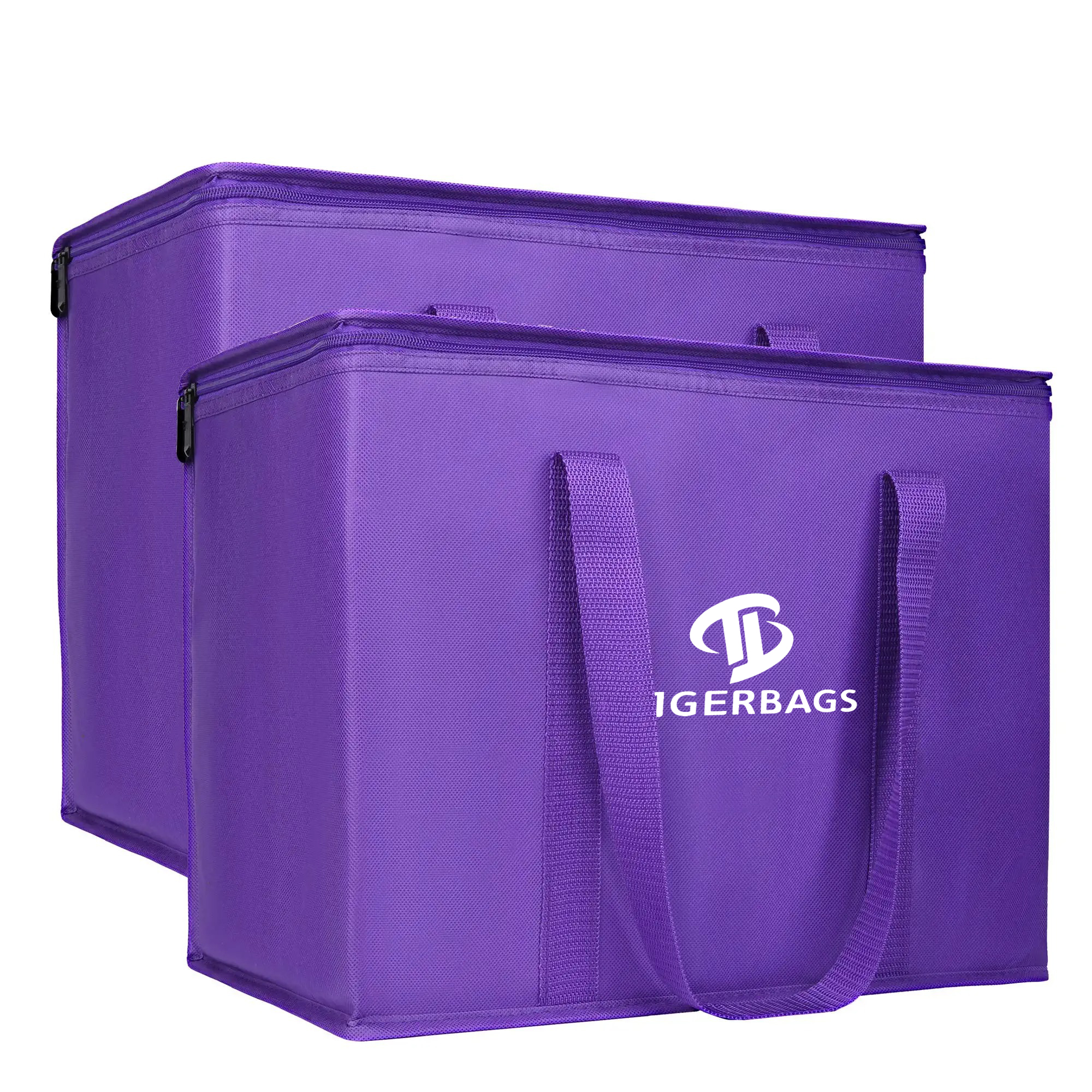 Túi giao đồ ăn ở các nhiệt độ khác nhau, túi làm lạnh có thể tùy chỉnh sức chứa lớn