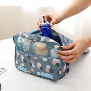Waterproof travel cosmetic bag na nakasabit na multi-functional na bag
