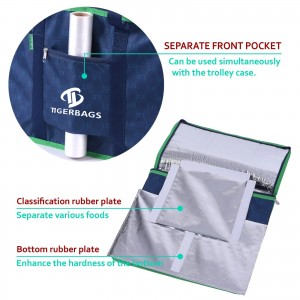 ถุงหิ้วนำกลับมาใช้ใหม่ได้ กระเป๋าเก็บความเย็น กระเป๋าเก็บความร้อนและเย็น