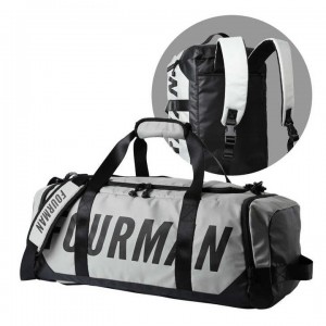 Bolsa de viaje de gran capacidade con método de tres formas, mochila de lona, ​​mochila convertible, bolsa de viaje impermeable para gimnasio deportivo