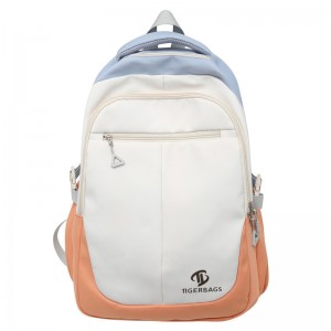 Okul çantası kadın yeni büyük kapasiteli ortaokul lise sırt çantası erkek ışık günü sistemi basit moda bağlantı noktası tarzı sırt çantası