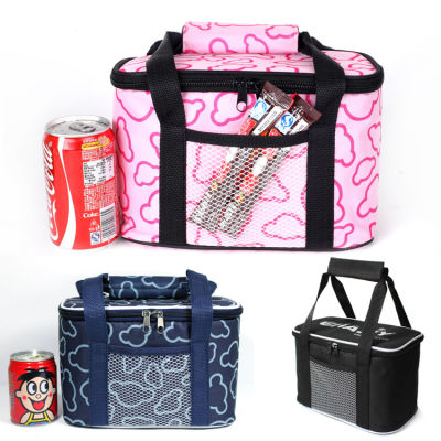 Factory Freezable Insulated Zip Closure Foldable Shoulder Strap Tote Cooler Bag