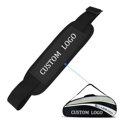Custom Sports Large Badminton Squash Tennis Racket Kit Bag Carry Case Black