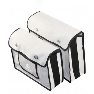 두꺼운 캔버스 키트 견고한 보강 초두꺼운 유지 보수 전기 기사 가방 다기능 흰색 대형