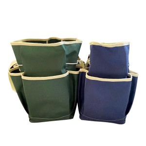 Мултифункционална торба за баштенски алат великог капацитета, баштенска торба за складиштење од тканине Оксфорд, произвођачи преносних комплета на велико
