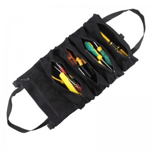 Canvas car on-board multifunctional storage tool bag electrical hardware kit matibay bag wholesale factory direct