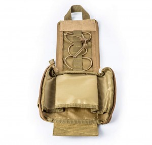 Tactical First Aid bag Trauma first Aid response ဆေးဘက်ဆိုင်ရာအိတ် တာရှည်ခံပါတယ်။
