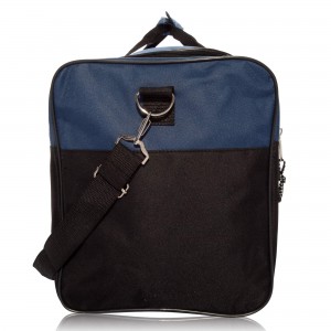 Вместительная туристическая дорожная сумка с боковым карманом на молнии