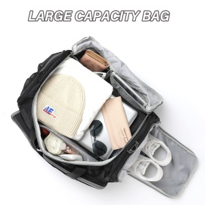 Beg sandang Beg perjalanan Beg sandang kapasiti besar dengan petak kasut