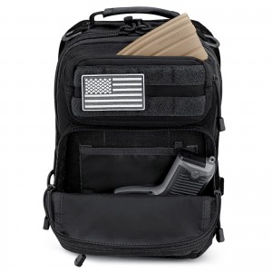 Тактички ранец со едно рамо, трајна торба со лента за на рамо, вкрстена торба