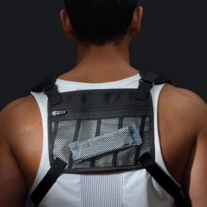 Jednostavna vodootporna torba za prsa, lagani prsluk za trčanje sa stalkom za mobitel