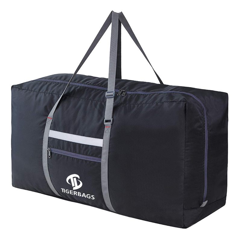 खुलने योग्य बड़े आकार का डफ़ल बैग, समायोज्य कंधों के साथ हल्का यात्रा डफ़ल बैग