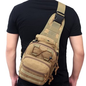 Taktischer Schultertaschen-Rucksack, Militär-Umhängetasche, Herren-Brusttasche