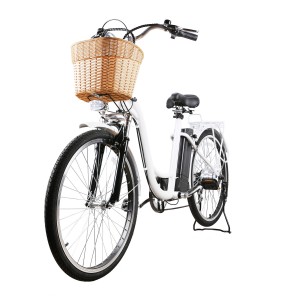 Bicicleta elétrica urbana TIKI 26 polegadas