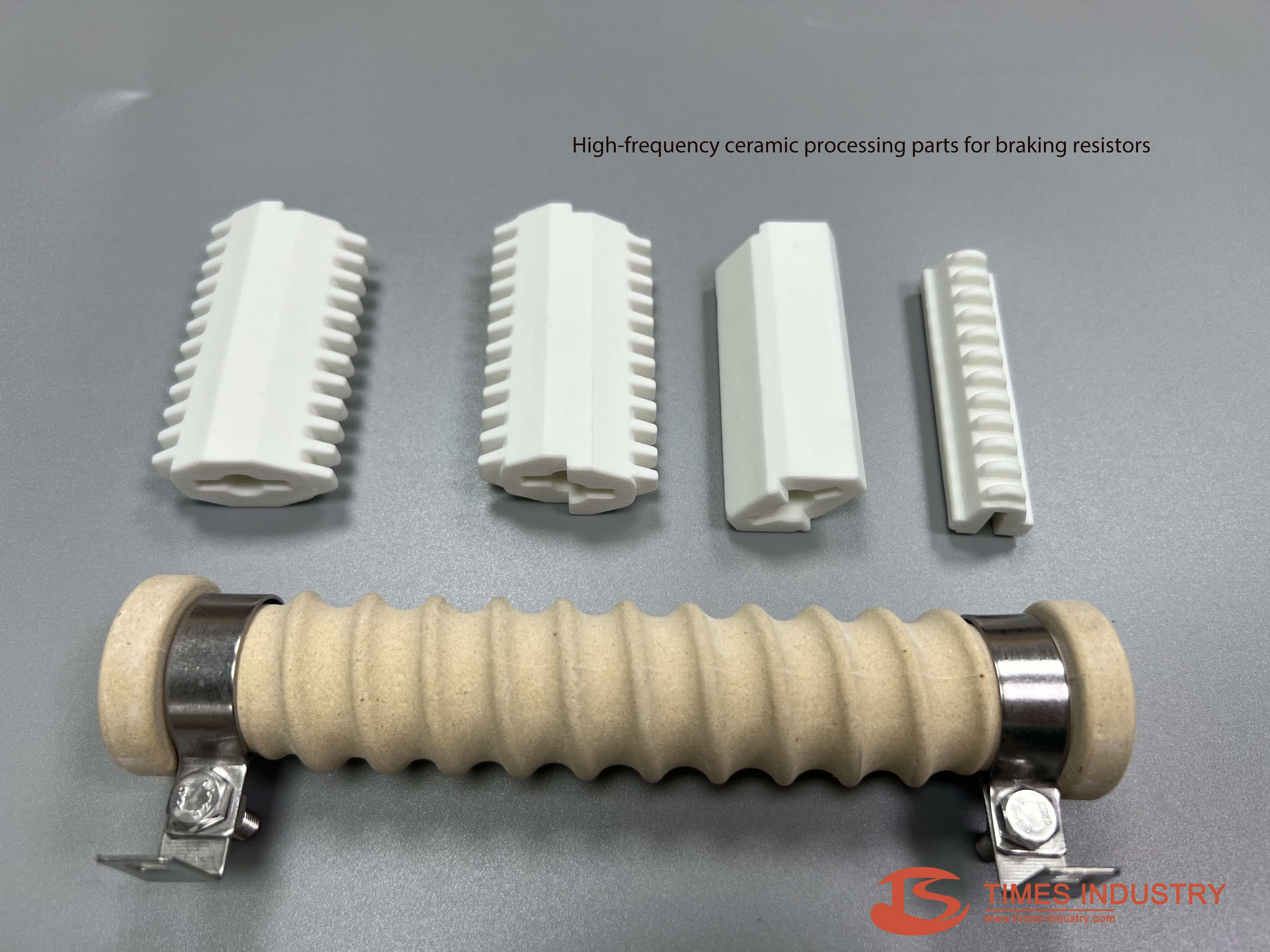 High Temperature Resistant Insulation High frequency Ceramic Resistor Spacer