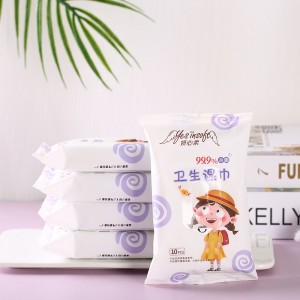 Soaked Adult Diaper Factory –  Sanitary wipes for qeneral disinfect use   – Jinlian