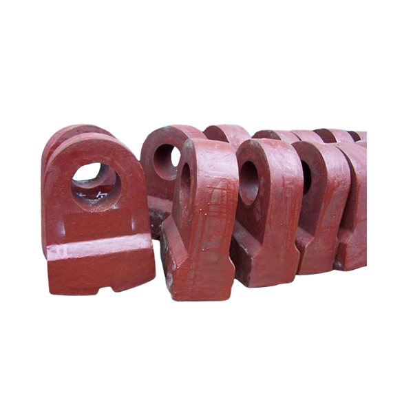 Crusher hammer for building materials and mining