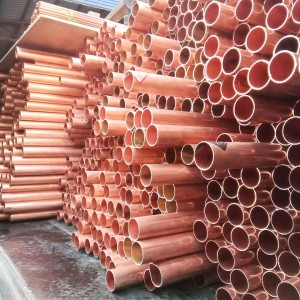 China produz tubo de cobre redondo C36000 C38000 C26800 tubo de cobre redondo