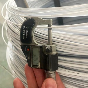 Rega ngisor Galvanized Iron Wire Hanger Wire Digunakake kanggo Metal Hanger