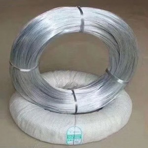 Høykvalitets galvanisert ståltau 1,5 mm sveiset karbonståltrådspiral Gi Wire SAE1018 Belegg karbonståltråd med sink ståltråd
