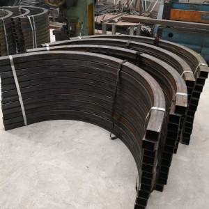 Precision Process on Steel-Bending square pipe