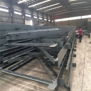 Precision Process on Steel- Steel frame for Structure