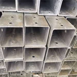 Fabrikant beschwéiert fir China 40X40 Square Tube Hot Dipped galvanized Square Steel Pipe