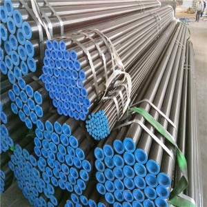 mild steel black round pipe for construction material