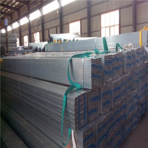 ASTM A53 Hot-dipped Galvanized Hollow Section Square and Rectangular Steel Pipe