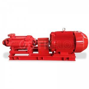 Multisage high pressure centrifugal fire pump