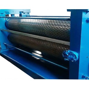 Fast delivery Portable Embossing Machine - Automatic diamond pattern willow leaf pattern metal embossing machine – Tenglong Machinery