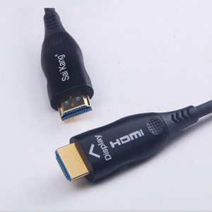18Gbps 60hz AOC Fibers HDMI ገመድ