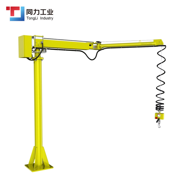 What are the types and advantages of counterbalance cranes