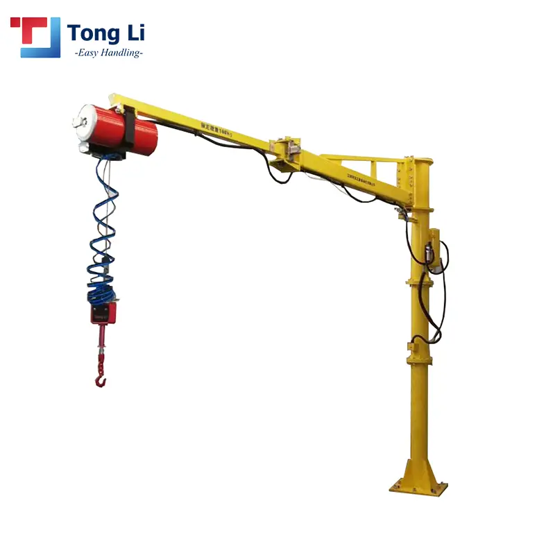 The difference between balance crane and jib crane