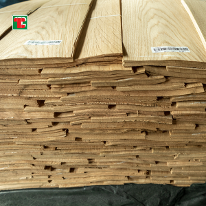 Factory Sales corrosion-resistent géint Red Oak Veneer Natural Massiv Holz Veneer