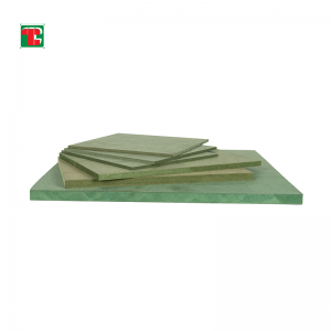 12Mm 16Mm 18Mm Waterproof Moisture Resistant Green Hmr Mdf Board
