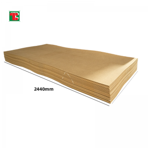 3mm Mdf Dark Brown Hardboard HDF Placa de fibra de madeira MDF