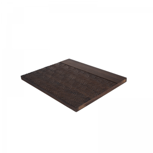 Luxury Rattan Texture Solid Board Clanding Panel Panel don Siding Sheets na waje