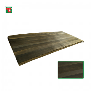 Chapa natural de madeira de carballo afumado de alta calidade 0,3 mm 0,45 mm 0,5 mm