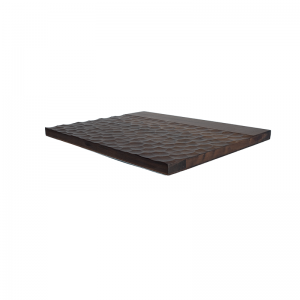 Hiasan Kontemporari Paulownia Timber Cladding Panel Dinding 3D Dalaman Kayu Untuk Kepala katil