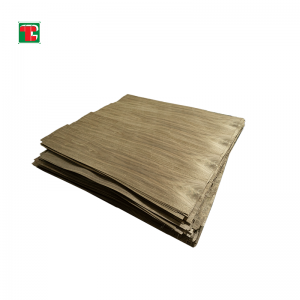Chapa de madera natural de la nuez negra de la chapa para la superficie de lujo de la madera contrachapada de los muebles