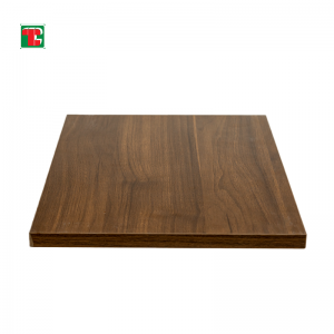 Hideung Walnut Melamin Lapis Board -Cut Pikeun Ukuran |Tongli