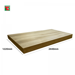 3Mm 5Mm 12Mm Custom Size Wood Natural American Black Walnut Veneer Mdf Board For Bedroom Wardrobe
