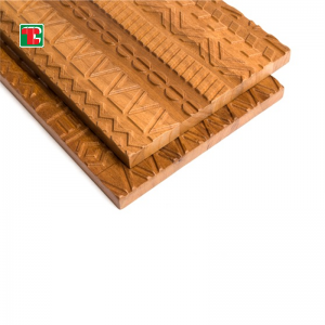 ʻO nā Panel Wainscoting ʻaoʻao waho- 3D Solid Wood |Tongli