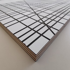 Висококачествен текстуриран фурнир шперплат за стенни панели и мебели