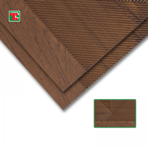 3D домашня декоративна розкішна головоломка з масиву деревини в інтер’єрі вигнута акцентна дерев’яна панель